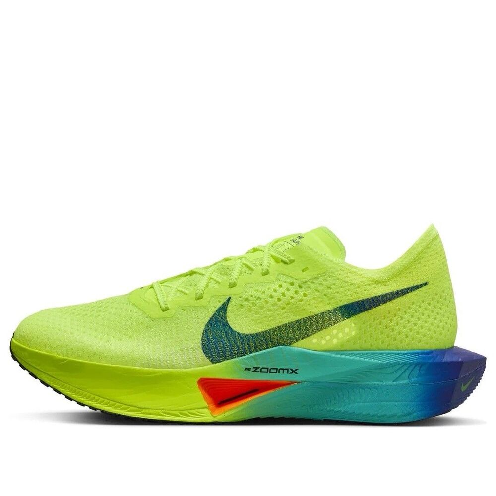 Size 8 Nike ZoomX Vaporfly Next% 3 Fast Pack Volt Black Mens DV4129-700